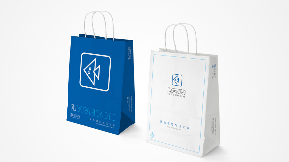 海釣旅游公司標志設計_logo設計_VI設計_網站設計